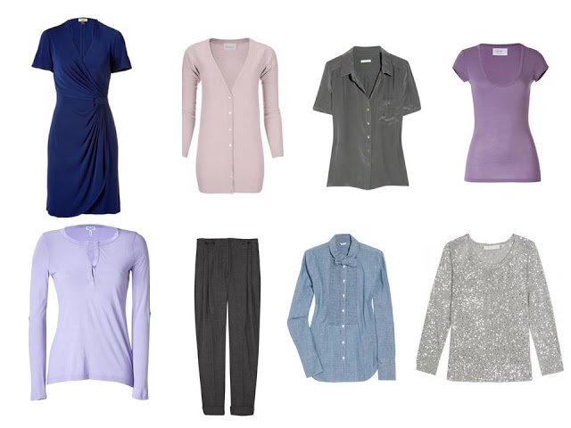 Wardrobe: gray, navy and lavender - The Vivienne Files