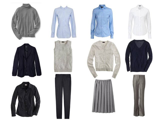 Minimalist Wardrobe, common wardrobe, basic wardrobe, 12-piece wardrobe