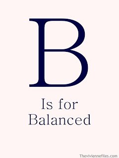 B is for Balanced in the ABC's of Chic Sightings B is for Balanced in the ABC's of Chic Sightings