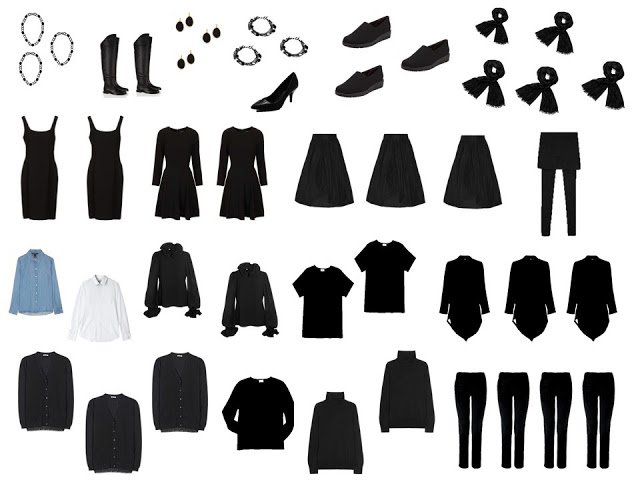 The garments necessary to construct your dream wardrobe