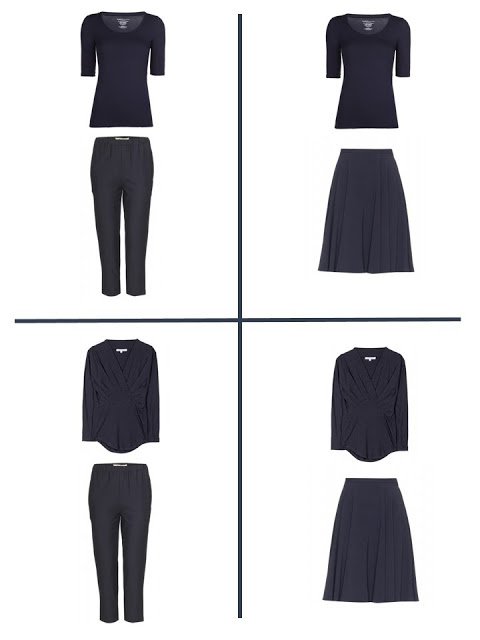 Packing a Four by Four Capsule Wardrobe: Navy, Tan and Coral - The ...