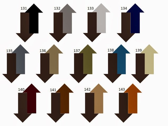 13 combinations of a secondary neutral color with dark chocolate brown