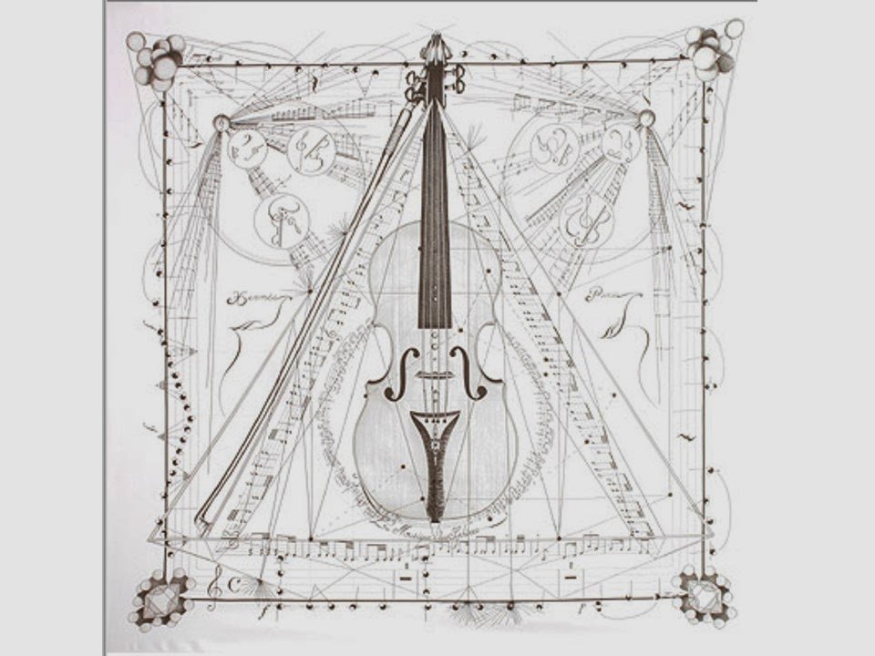 Musique des Spheres Hermes scarf