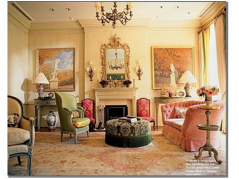 Charlotte Moss' living room