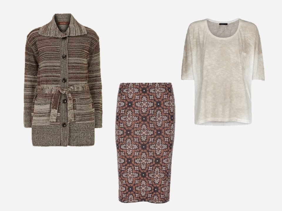 three garments to give a chalet room feel to a neutral wardrobe