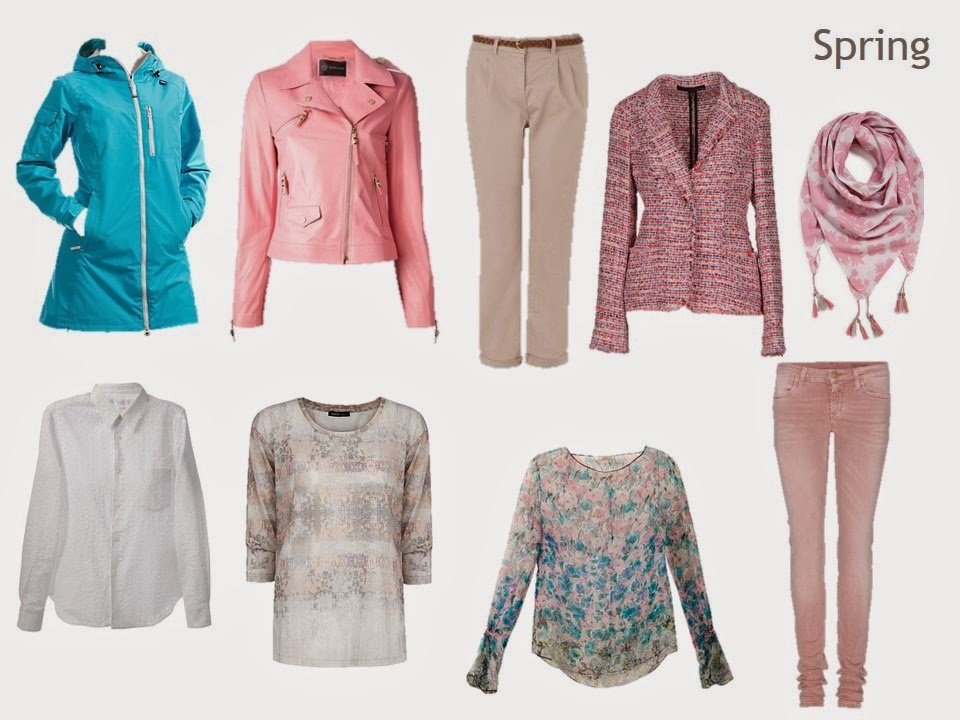 9-piece spring capsule wardrobe from "Ma To-Do List: Dressing"