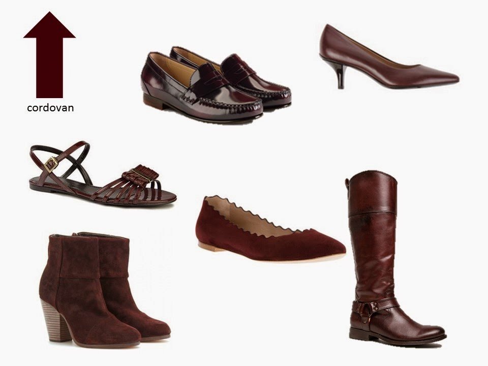 six classic maroon burgundy cordovan shoe styles