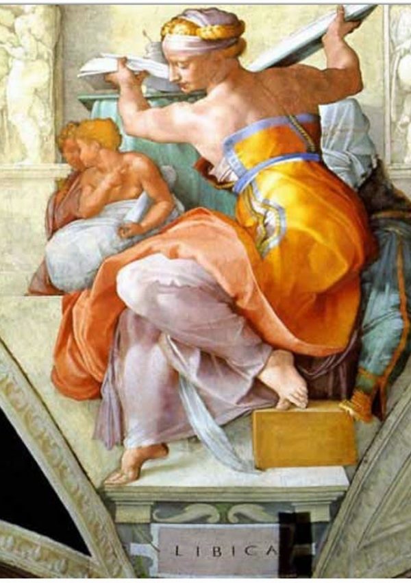 The Libyan Sibyl – Michelangelo