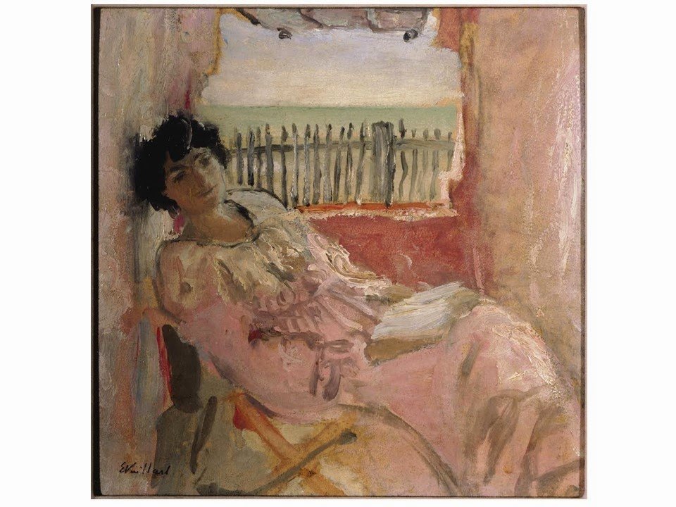 Lucy Hessel at the Seashore by Edouard Vuillard