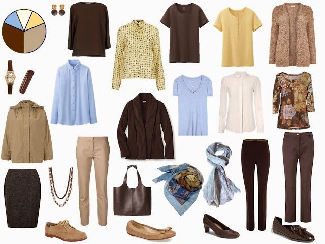 The Brown and Tan Starting From Scratch Wardrobe