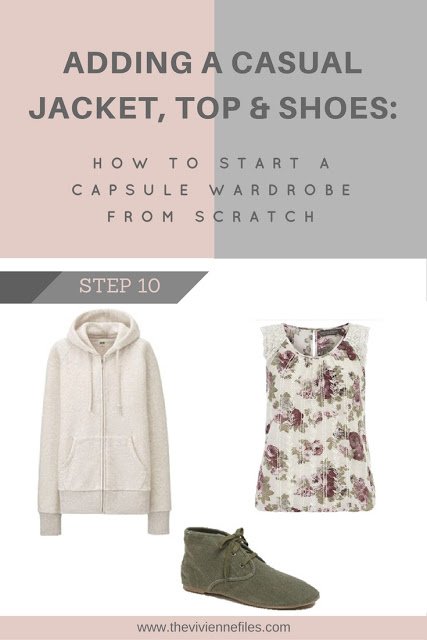 How to build a capsule wardrobe - step 10 - adding casual clothes