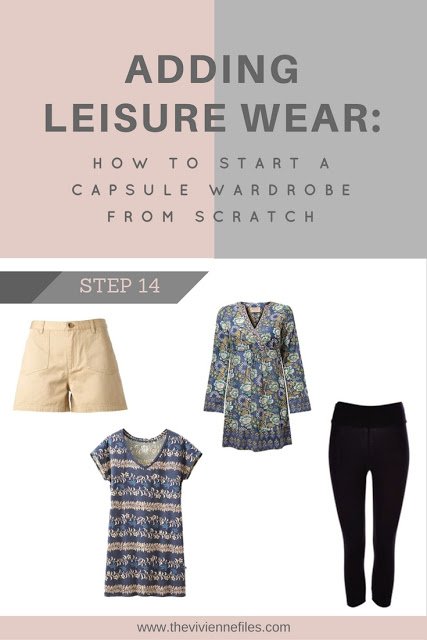 How to build a capsule wardrobe from scratch - step 14 - Leisure Wear