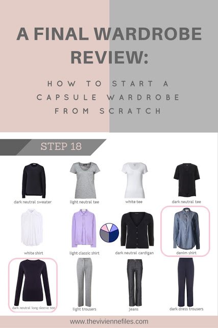 How to build a capsule wardrobe from scratch - step 18 - final review