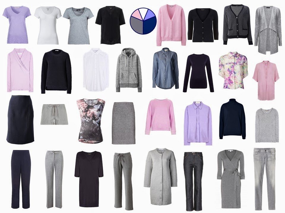 How to build a capsule wardrobe from scratch - 6 finished wardrobes