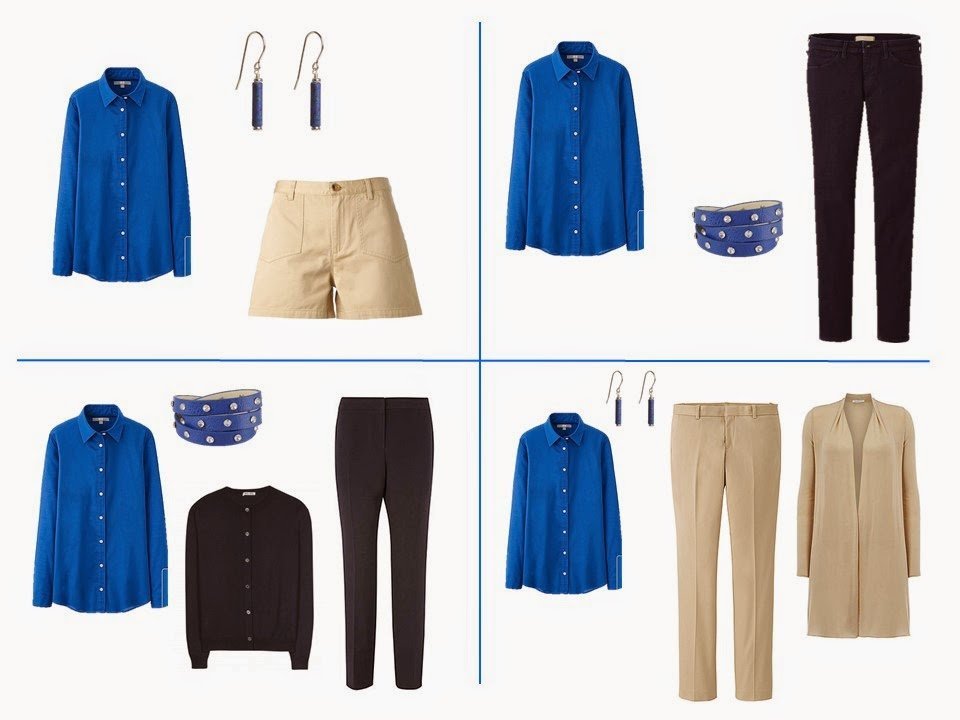 Common Capsule Wardrobe Colors: Cobalt - The Vivienne Files