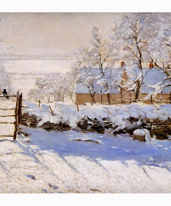 Claude Monet - The Magpie