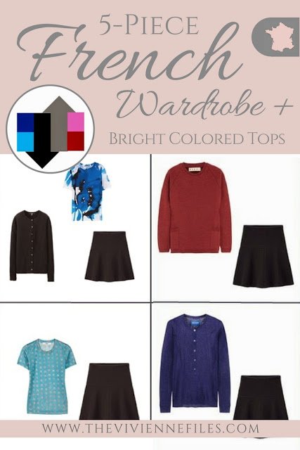 The French 5-Piece Wardrobe + A Common Capsule Wardrobe: Add Bright Colors