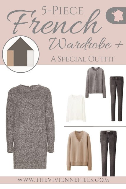 The French 5-Piece Wardrobe + The Common Capsule Wardrobe: One Special Outfit