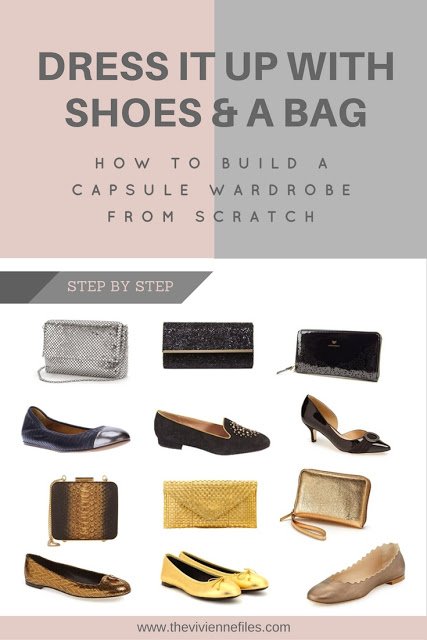 Metallic Shoes and a Small Bag: How to Dress Up a Starting From Scratch ...