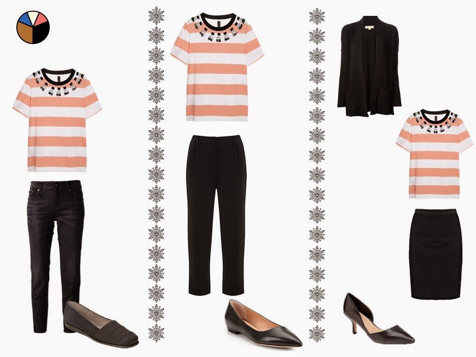 How to add a dressy top to a capsule wardrobe - a step by step guide