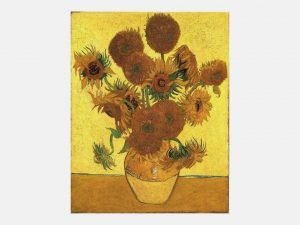 Still Life: Vase with Fifteen Sunflowers by Vincent Van Gogh
