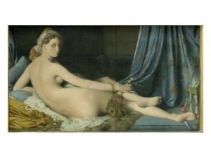 La Grande Odalisque by Jean-August-Dominique Ingres