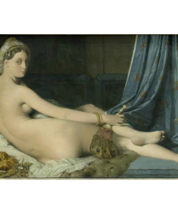 La Grande Odalisque by Jean-August-Dominique Ingres