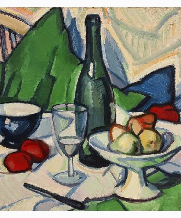 Still Life with Bottle by Samuel John Peploe