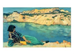 The Blue Pool by Augustus John