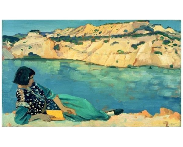 The Blue Pool by Augustus John