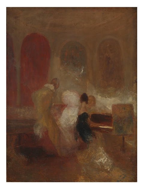Music Party, East Cowes Castle, by Joseph Mallord William Turner