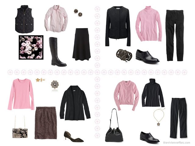 Build a Capsule Wardrobe by Starting with a Scarf: Vintage Rose by ...