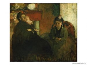 Portrait of Madame Lisle and Madame Loubens by Degas