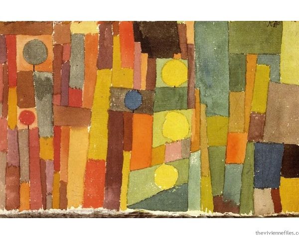 Blocks and Circles by Paul Klee