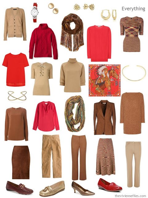 Build a Capsule Wardrobe by Starting with Nature: A Cardinal, in Warm ...
