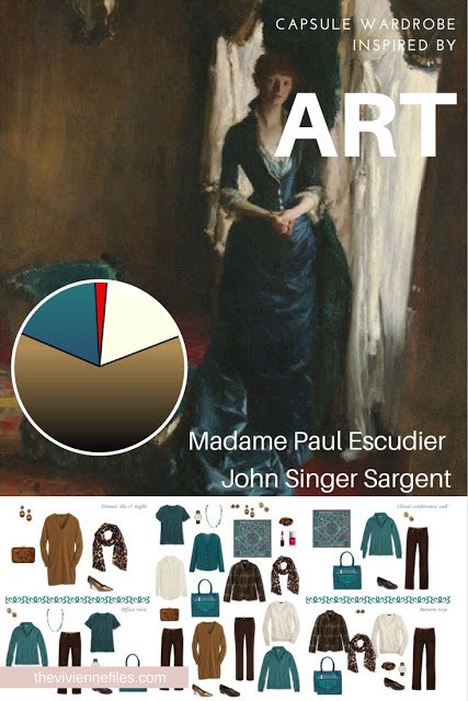 How to build a Travel Capsule Wardrobe by Starting with Art: Madame Paul Escudier by John Singer Sargent