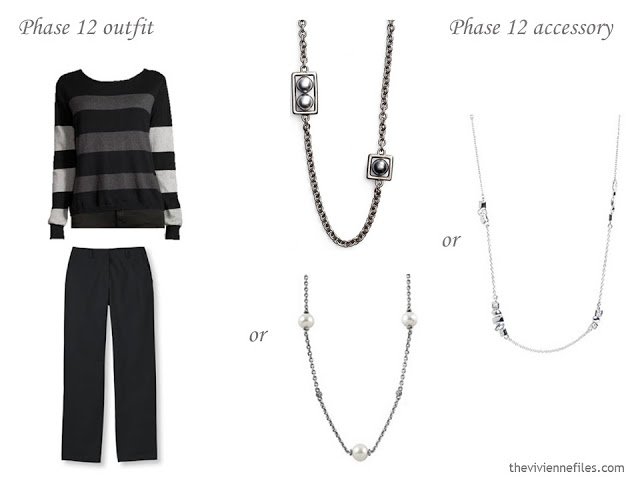 How to Build a Capsule Wardrobe of Accessories in a Cobalt, Black and Grey color palette