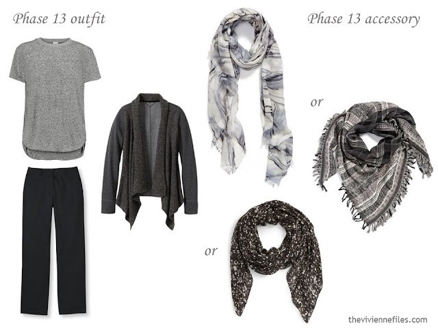 How to Build a Capsule Wardrobe of Accessories in a Cobalt, Black and Grey color palette