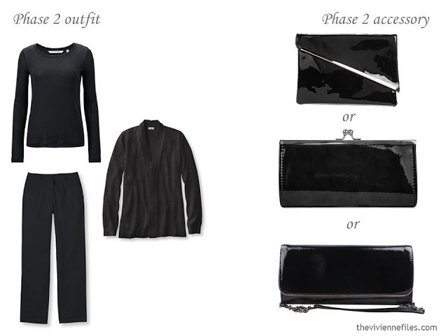 How to Build a Capsule Wardrobe of Accessories in a Cobalt, Black and Grey color palette