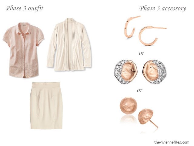 How to Build a Capsule Wardrobe of Accessories in a Lime, Coral, Beige and Cream color palette