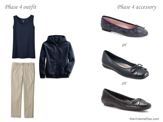 How to Build a Capsule Wardrobe of Accessories in a Denim, Stone, Pink and Soft Blue color palette