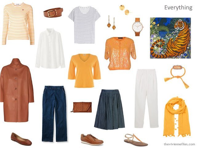 How to Build a Capsule Wardrobe by Starting with Art: Wrapped Oranges by William J. McCloskey