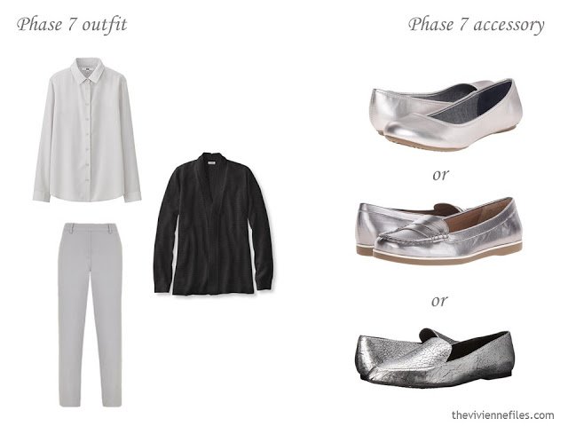 How to Build a Capsule Wardrobe of Accessories in a Cobalt, Black and Grey color palette