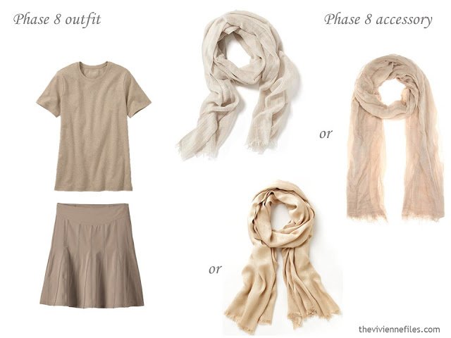 How to Build a Capsule Wardrobe of Accessories in a Lime, Coral, Beige and Cream color palette