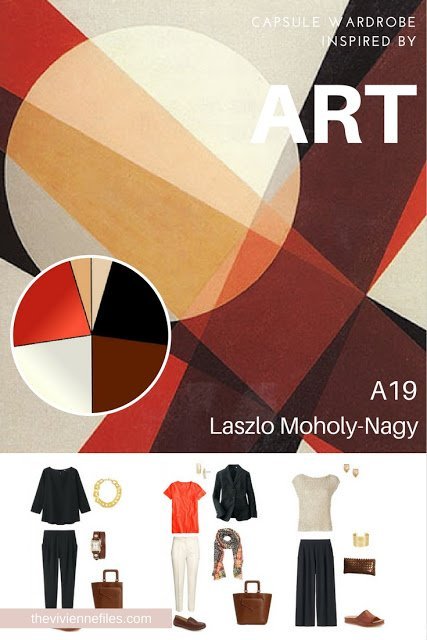 How to Build a Capsule Wardrobe by Starting with Art: A19 by Laszlo Moholy-Nagy