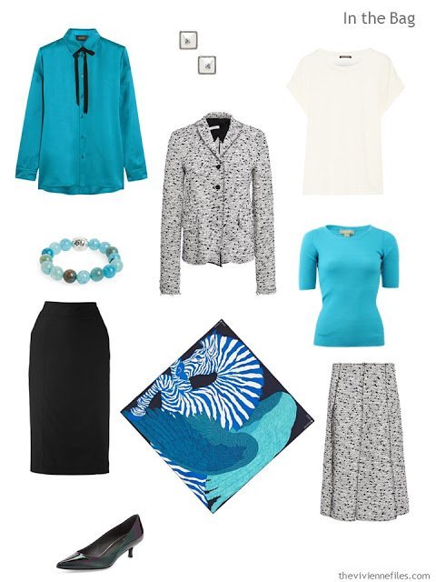 The Power of Accent Colors in the Capsule Wardrobe: Turquoise 
