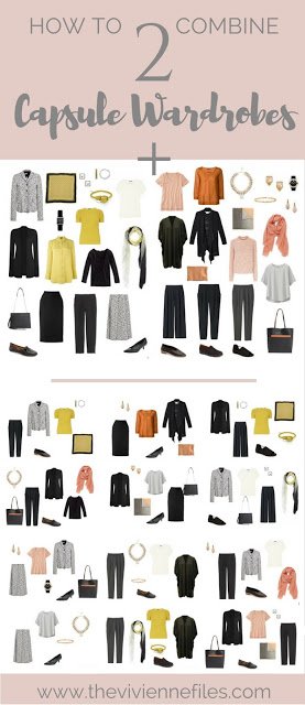 How to Combine 2 Capsule Wardrobes