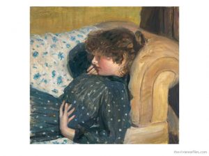 Girl on a Sofa by Philip Wilson Steer