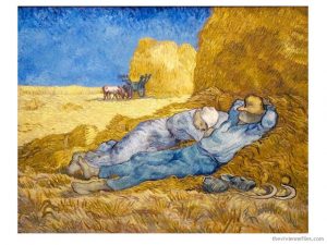 Noon – Rest from Work by Vincent van Gogh