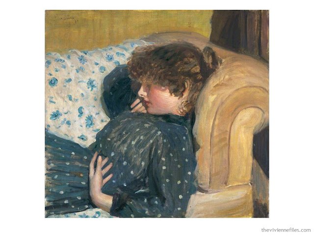 Girl on a Sofa by Philip Wilson Steer Girl on a Sofa by Philip Wilson Steer